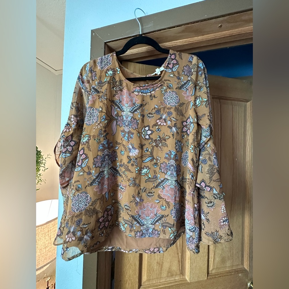 Flowered Top